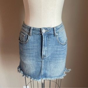One Teaspoon denim skirt